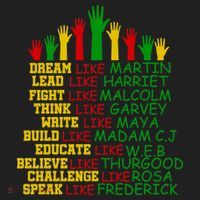 Black History Month Famous Figures Hands Beanie thumb 2