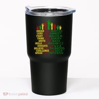 Black History Month Famous Figures Hands Tumbler thumb 0
