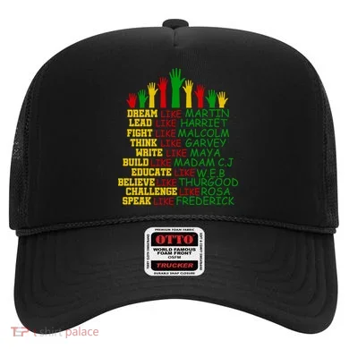 Black History Month Famous Figures Hands Hat