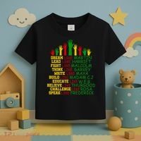 Black History Month Famous Figures Hands Toddler T-Shirt thumb 3