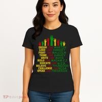 Black History Month Famous Figures Hands Women's T-Shirt thumb 4
