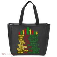 Black History Month Famous Figures Hands Tote Bag thumb 0
