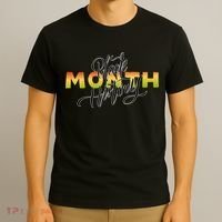 Black History Month February  T-Shirt thumb 3