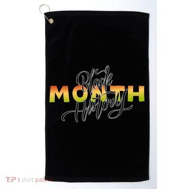 Black History Month February  Golf Towel