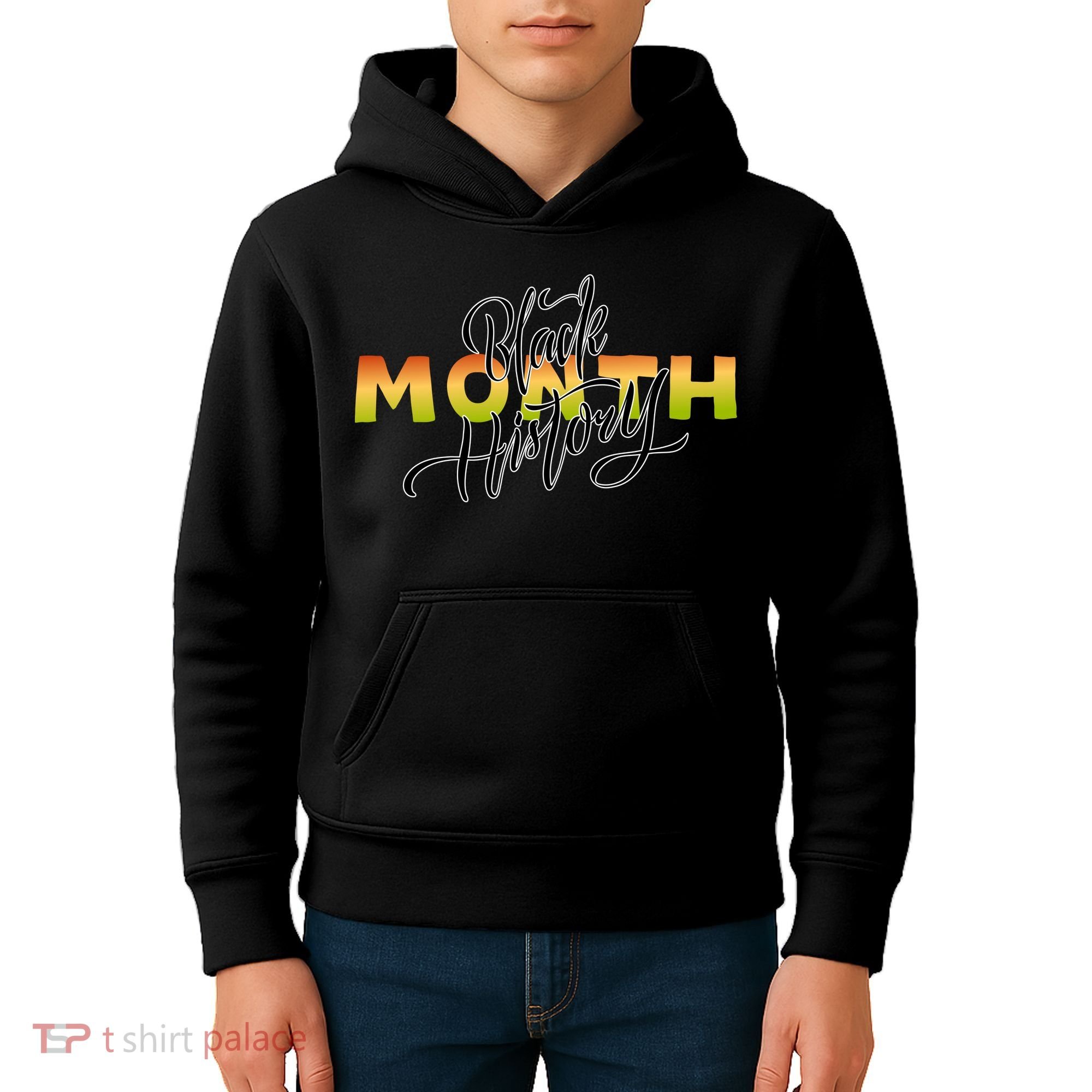 Black History Month February  Kids Hoodie