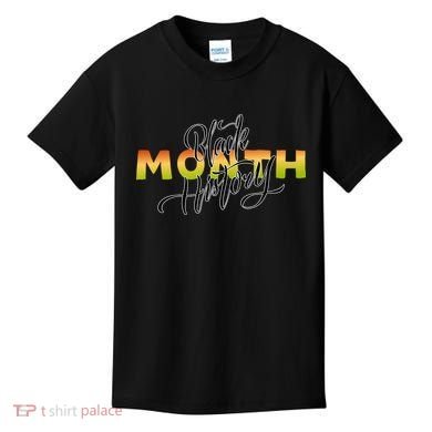Black History Month February  Kids T-Shirt
