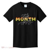 Black History Month February  Kids T-Shirt thumb 0