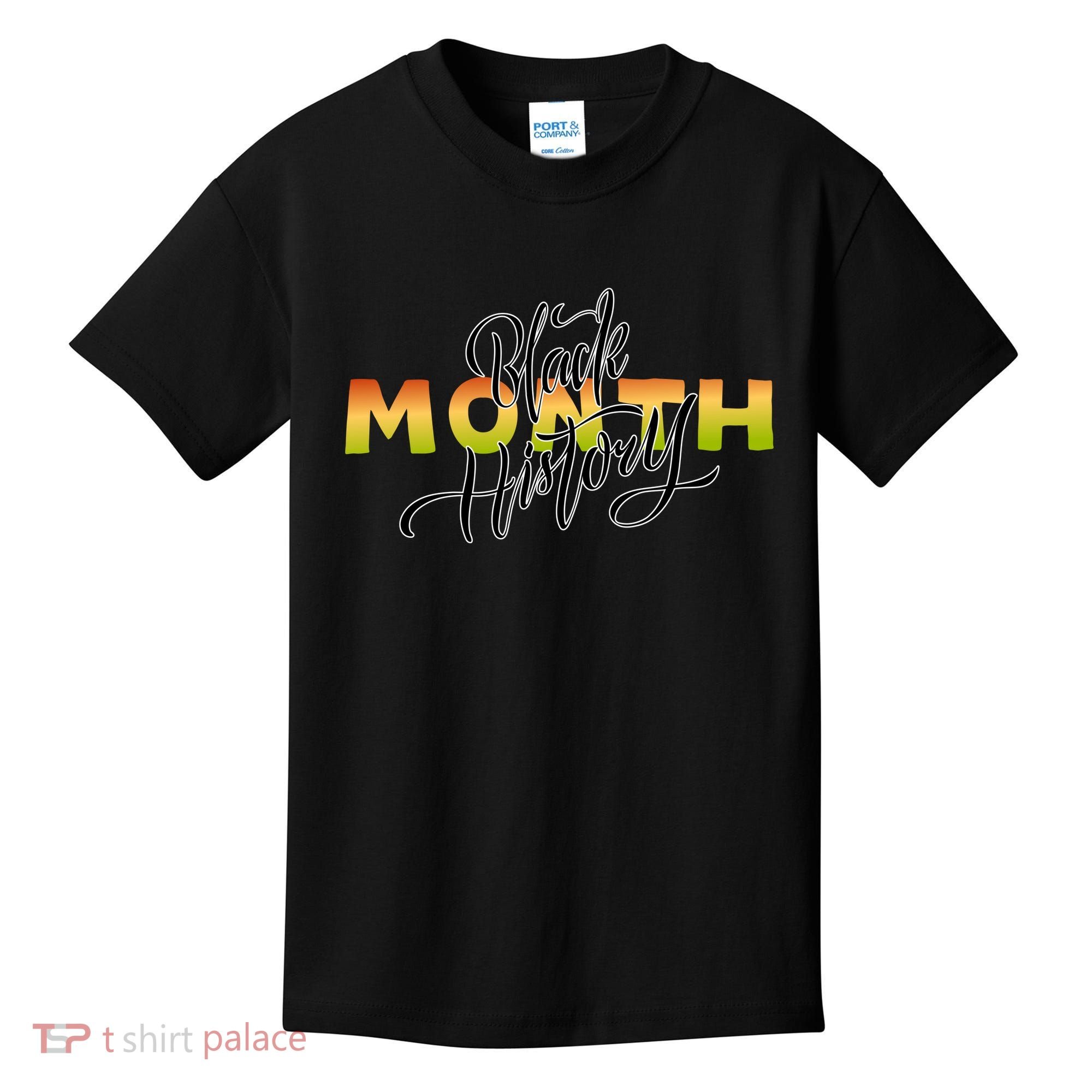 Black History Month February  Kids T-Shirt
