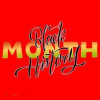 Black History Month February  Santa Hat thumb 1