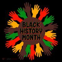 Black History Month Hands Raised  Coaster thumb 2