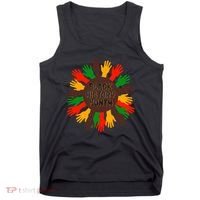 Black History Month Hands Raised  Tank Top thumb 0