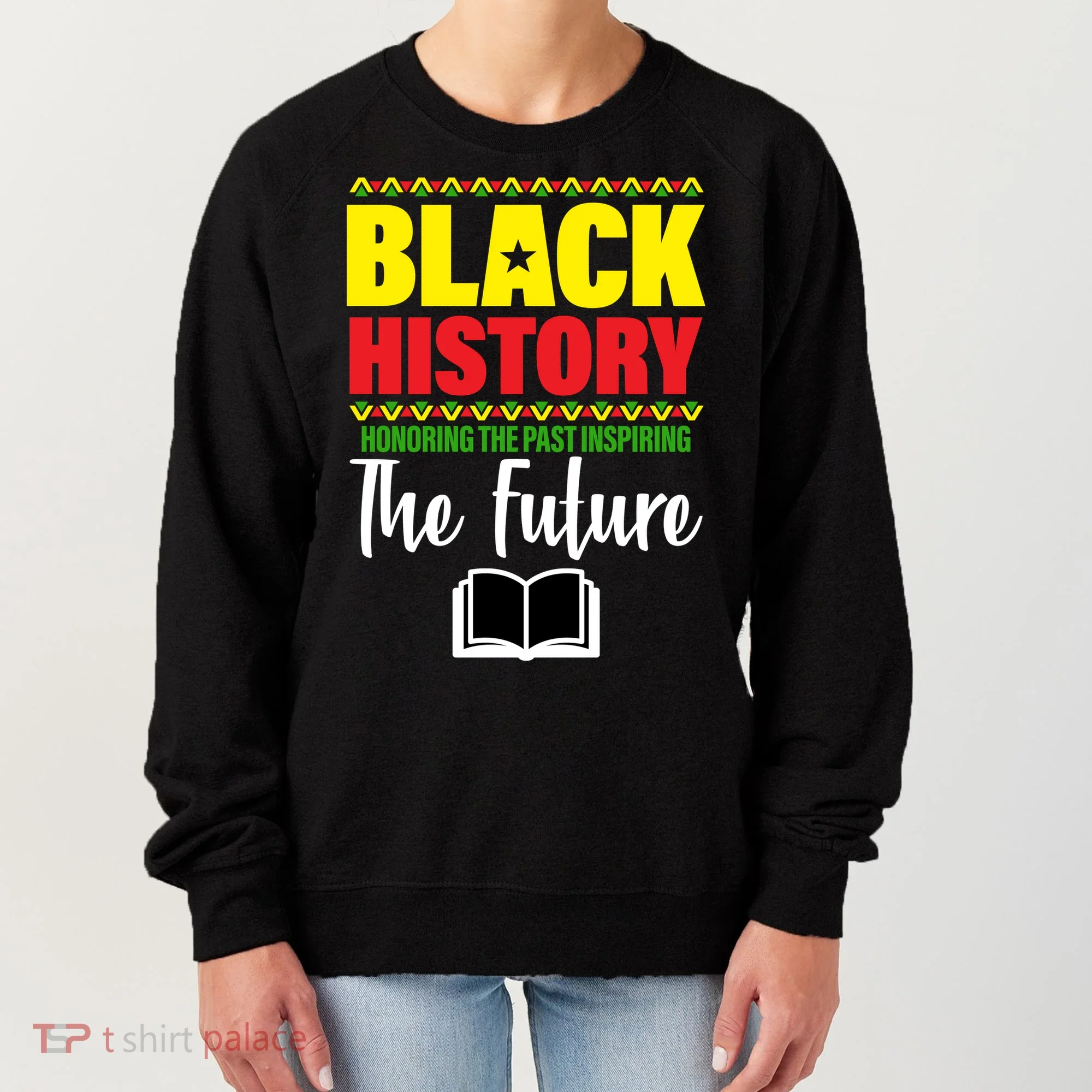 Black History Month Inspiring The Future Women's Sweatshirt