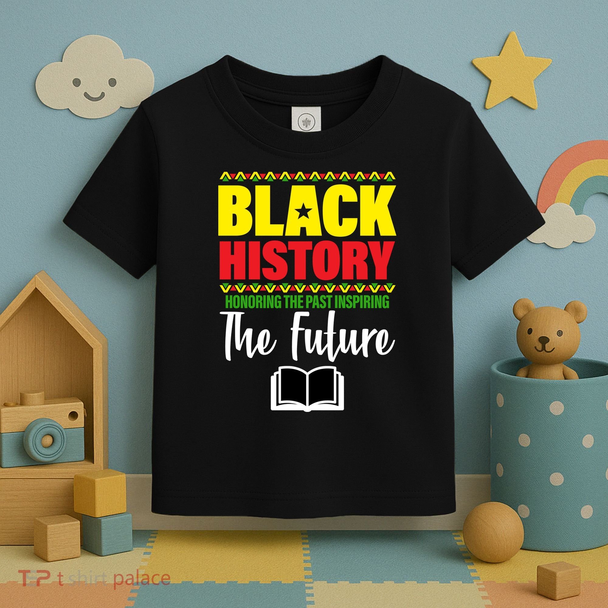 Black History Month Inspiring The Future Toddler T-Shirt