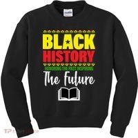 Black History Month Inspiring The Future Kids Sweatshirt thumb 0