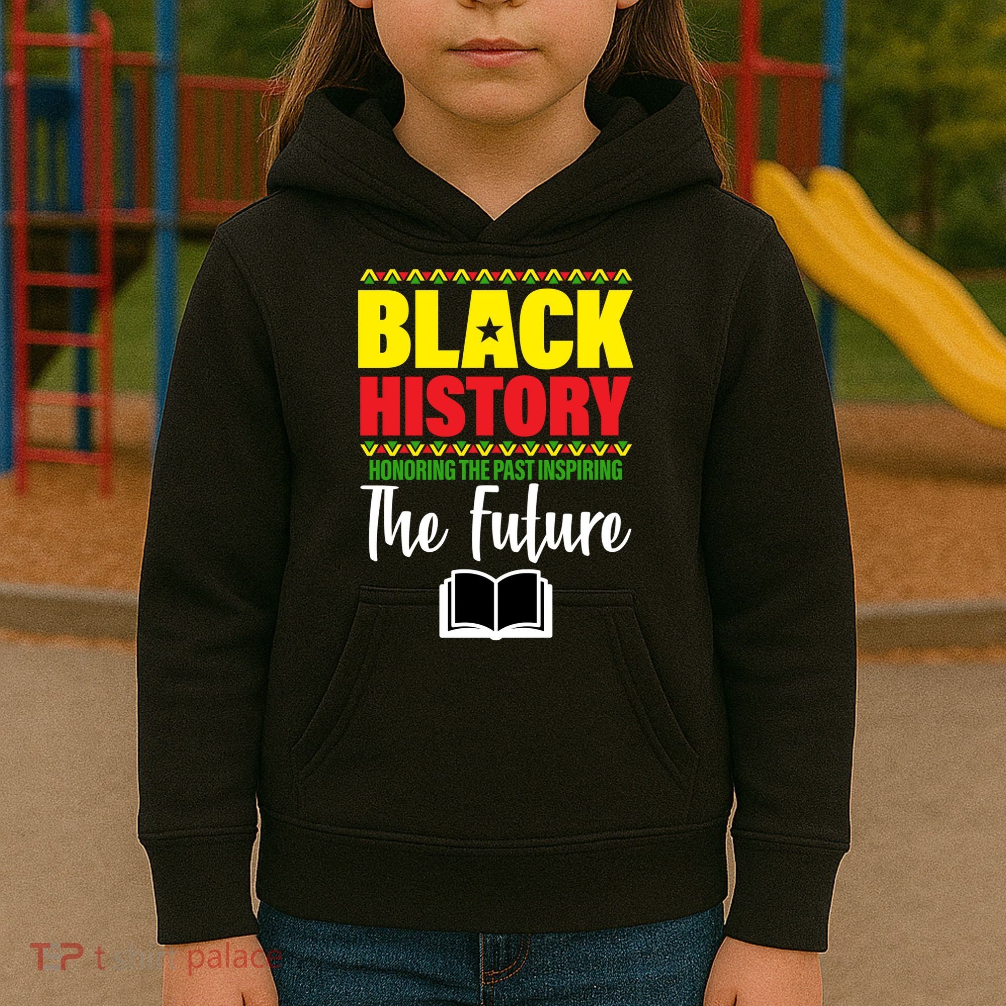 Black History Month Inspiring The Future Kids Hoodie