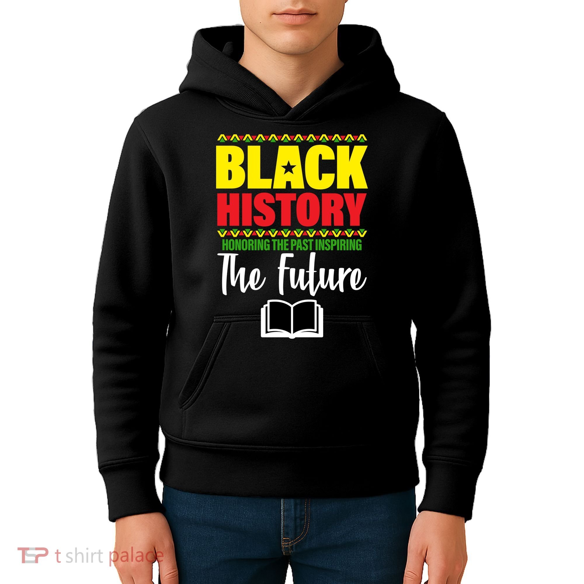 Black History Month Inspiring The Future Kids Hoodie