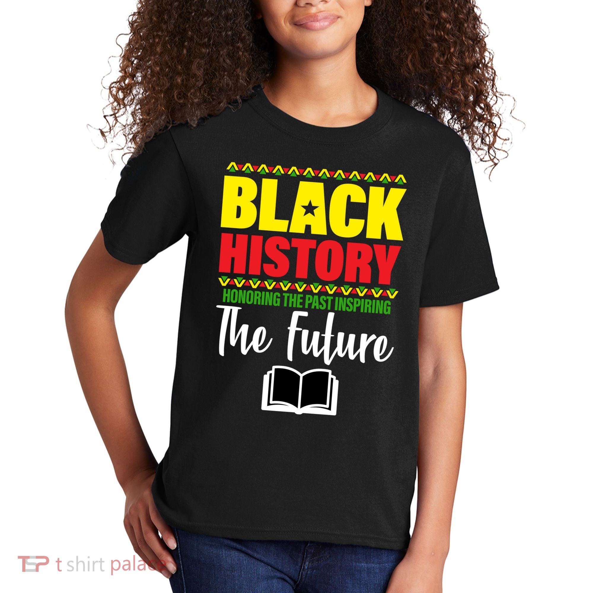Black History Month Inspiring The Future Kids T-Shirt