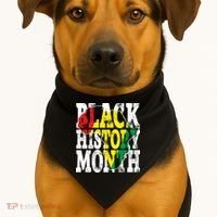 Black History Month Map Of Africa USA-Made Doggie Bandana thumb 1