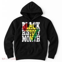 Black History Month Map Of Africa Hoodie thumb 0