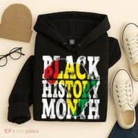 Black History Month Map Of Africa Hoodie thumb 4