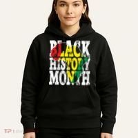 Black History Month Map Of Africa Hoodie thumb 5