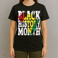 Black History Month Map Of Africa T-Shirt thumb 4