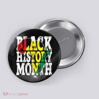Black History Month Map Of Africa Button thumb 0