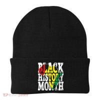 Black History Month Map Of Africa Beanie thumb 0