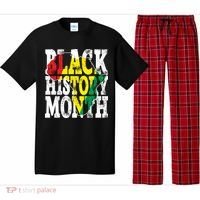 Black History Month Map Of Africa Pajama Set thumb 0