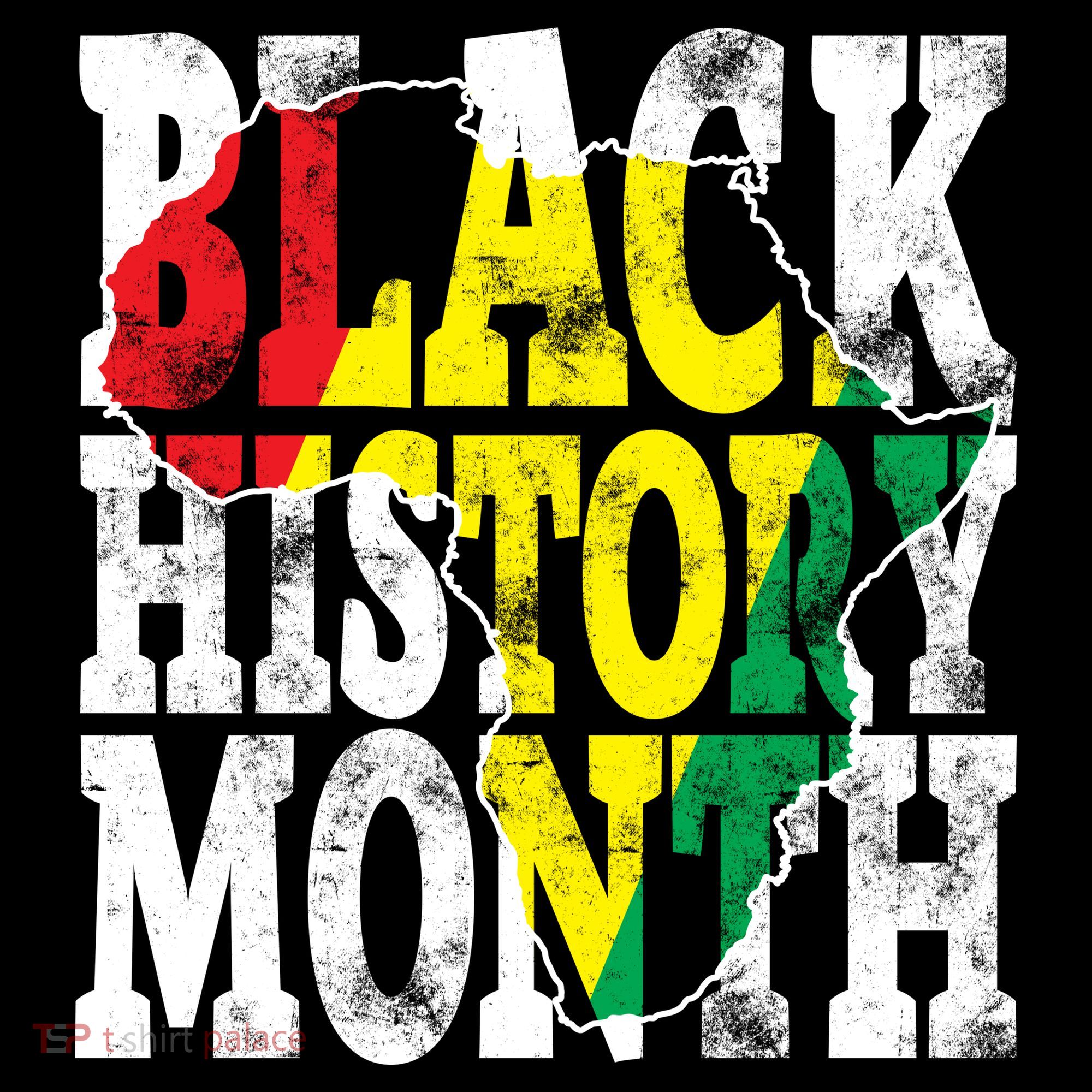 Black History Month Map Of Africa Mousepad