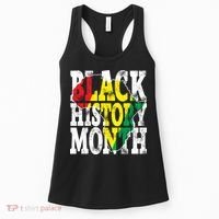 Black History Month Map Of Africa Women's Tank Top thumb 0
