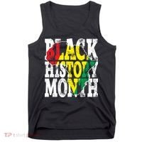 Black History Month Map Of Africa Tank Top thumb 0