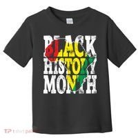 Black History Month Map Of Africa Toddler T-Shirt thumb 0