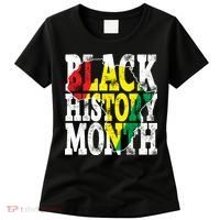 Black History Month Map Of Africa Women's T-Shirt thumb 0