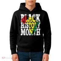 Black History Month Map Of Africa Kids Hoodie thumb 4