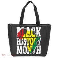 Black History Month Map Of Africa Tote Bag thumb 0
