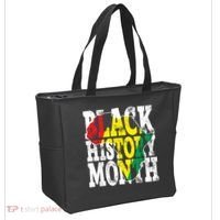 Black History Month Map Of Africa Tote Bag thumb 2