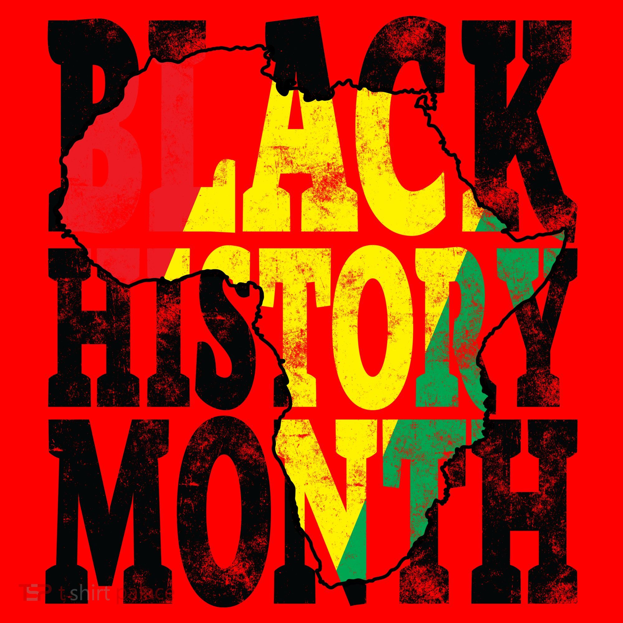 Black History Month Map Of Africa Santa Hat