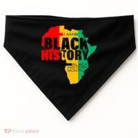 Black History Month Map Of Africa BHM USA-Made Doggie Bandana thumb 0