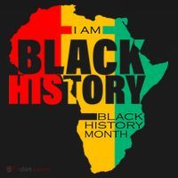 Black History Month Map Of Africa BHM Long Sleeve Shirt thumb 2