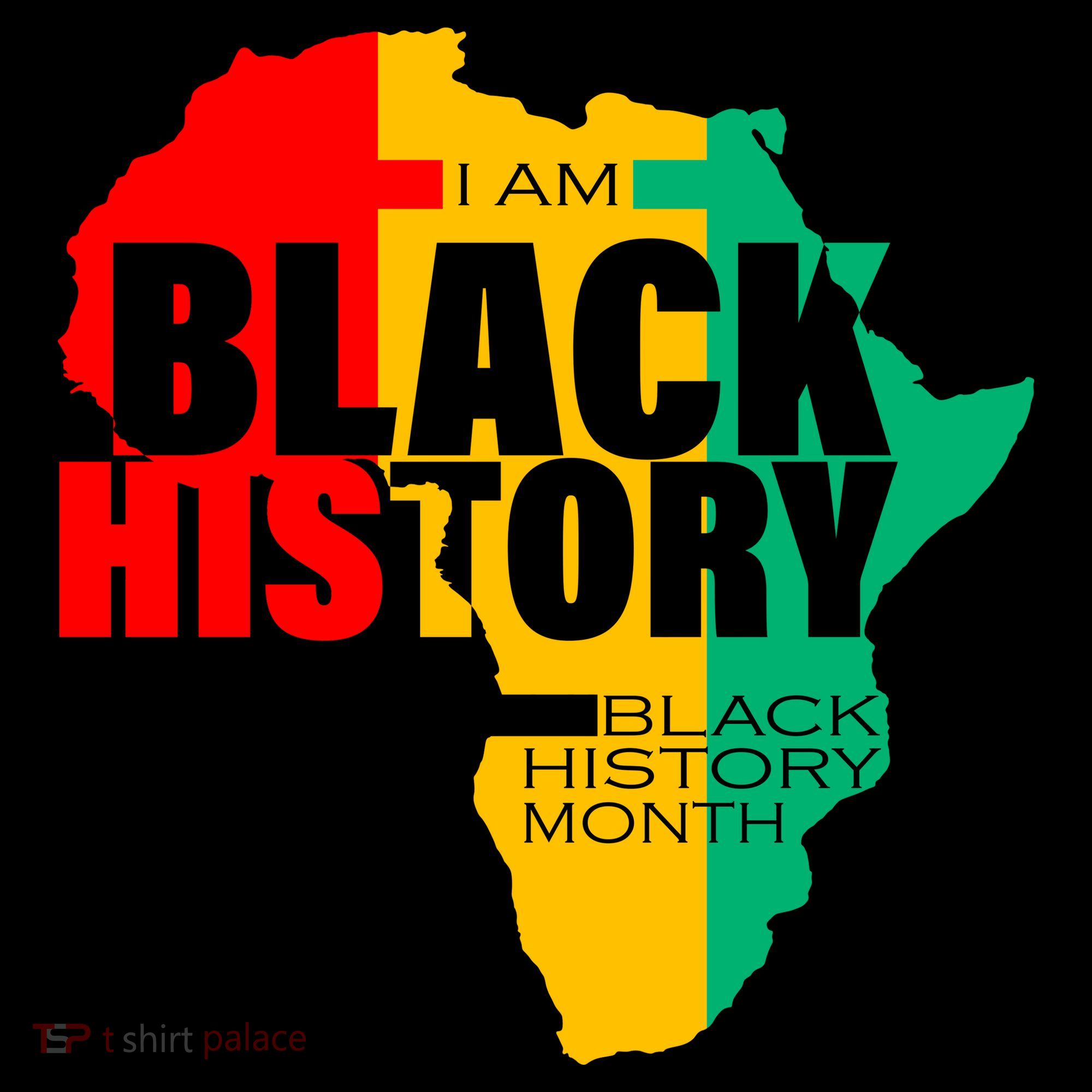 Black History Month Map Of Africa BHM Long Sleeve Shirt