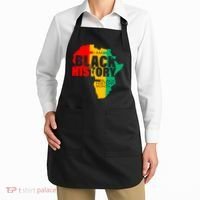 Black History Month Map Of Africa BHM Apron thumb 2