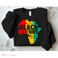Black History Month Map Of Africa BHM Sweatshirt thumb 2