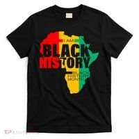 Black History Month Map Of Africa BHM T-Shirt thumb 0
