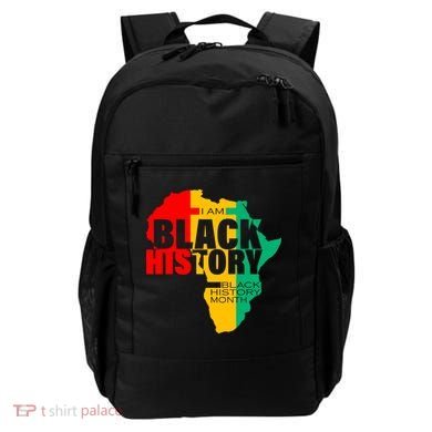 Black History Month Map Of Africa BHM Backpack