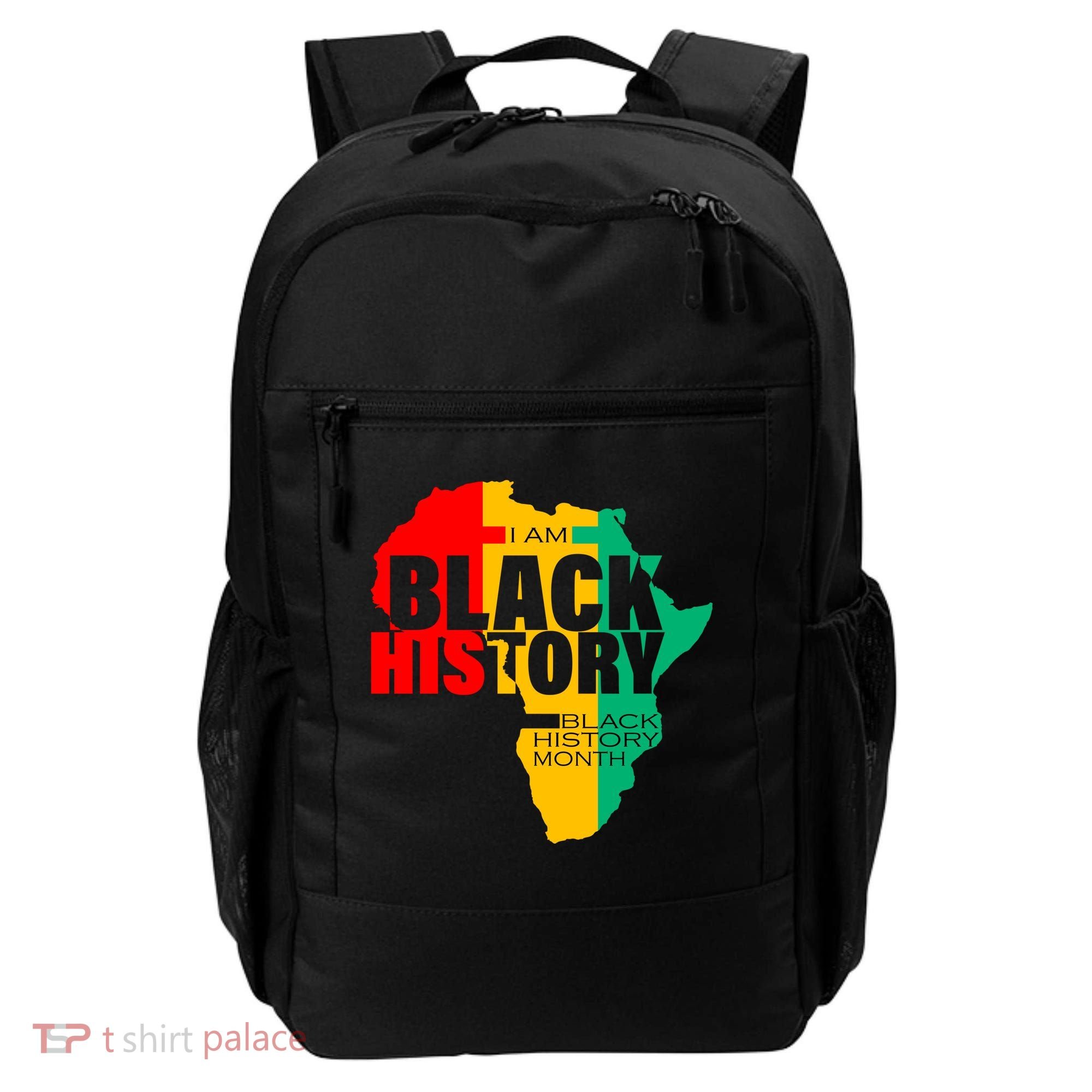 Black History Month Map Of Africa BHM Backpack