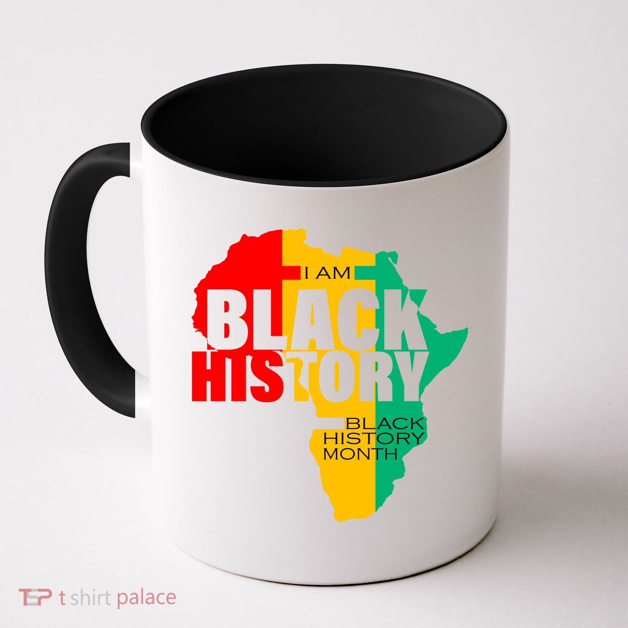 Black History Month Map Of Africa BHM Coffee Mug