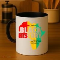 Black History Month Map Of Africa BHM Coffee Mug thumb 4