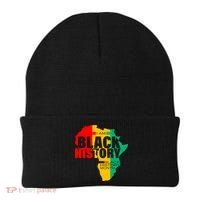 Black History Month Map Of Africa BHM Beanie thumb 0