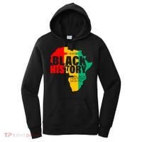 Black History Month Map Of Africa BHM Women's Hoodie thumb 0